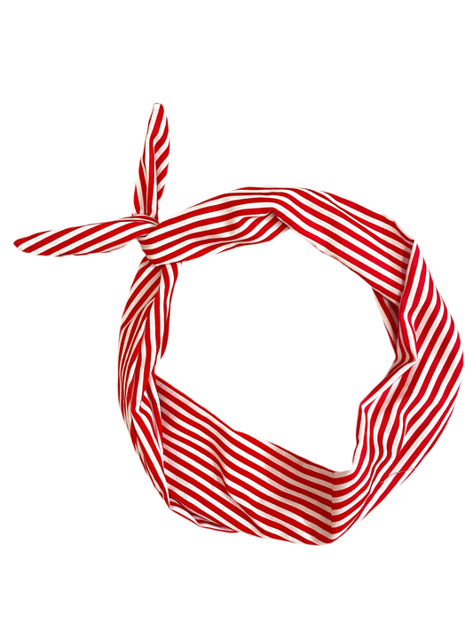 Tie Headband - Candy Stripe