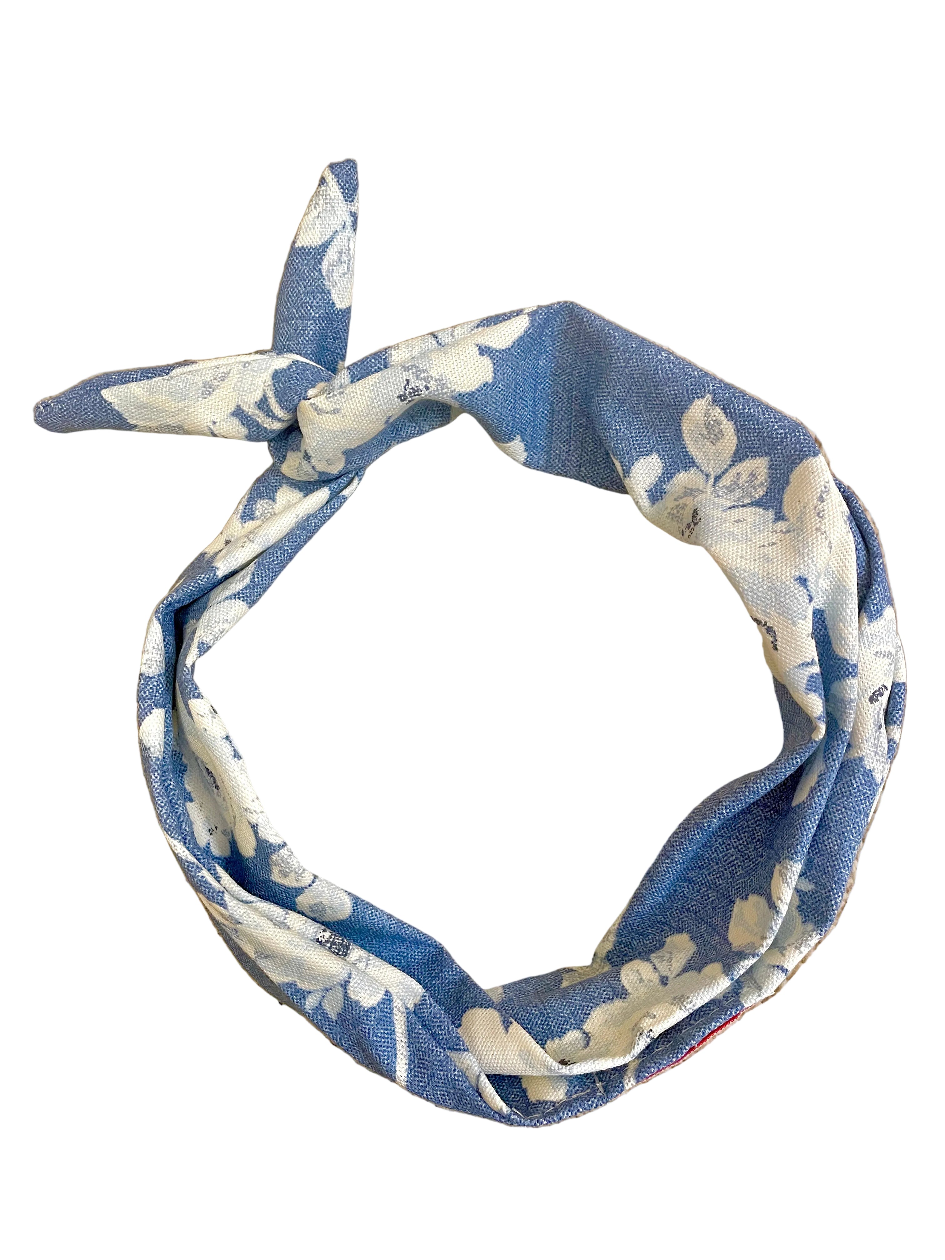 Gorgeous Denim Rosette Headband Denim Flower Headband – self-portrait-US main image 3