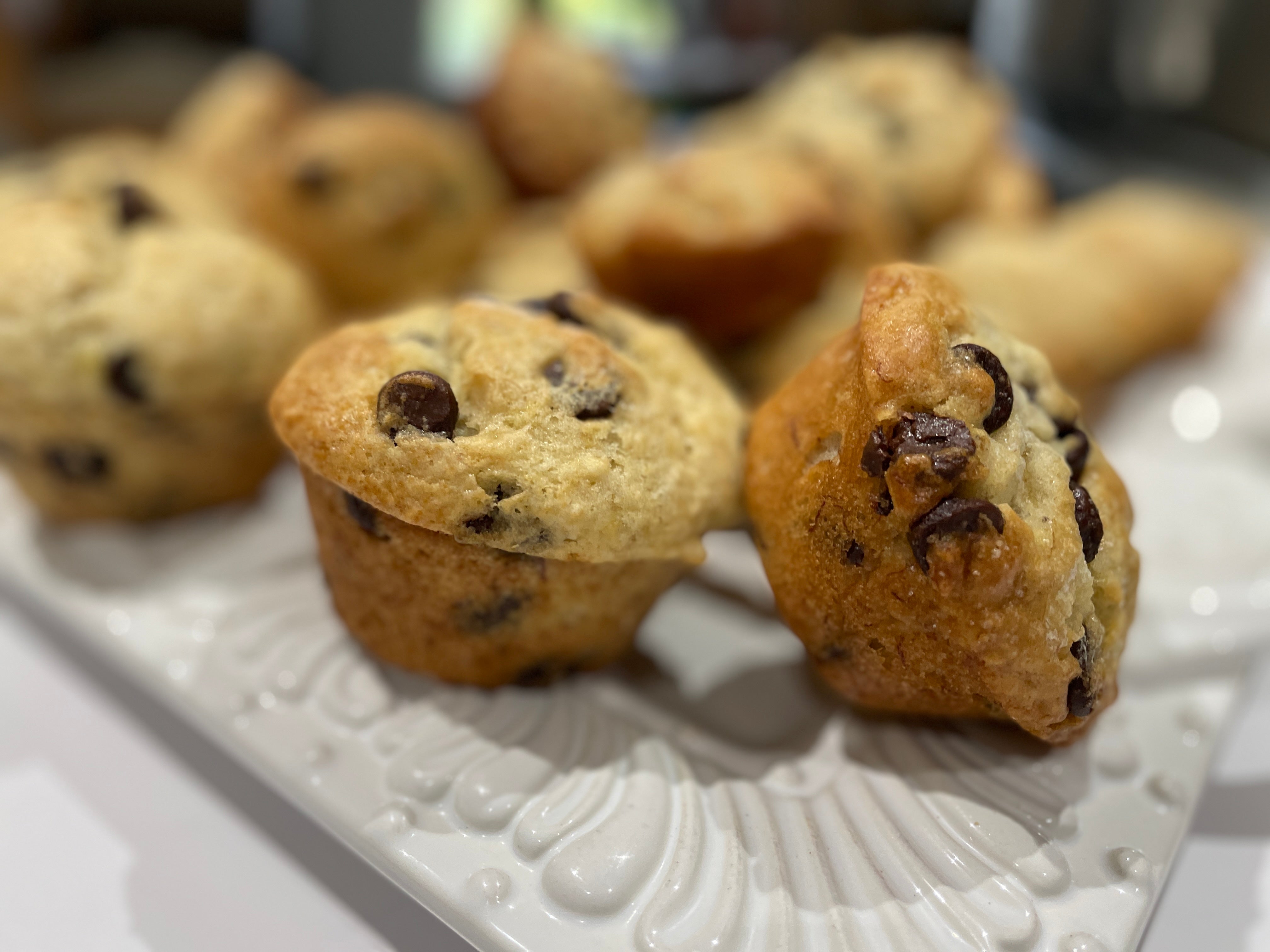 Easy Banana Chocolate Chip Muffins – Amanda Bright Designs
