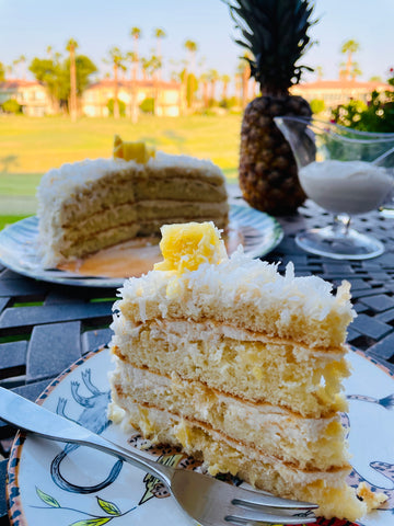 Two Medium Sized Ladies Tommy Bahama Pina Colada Cake recipe