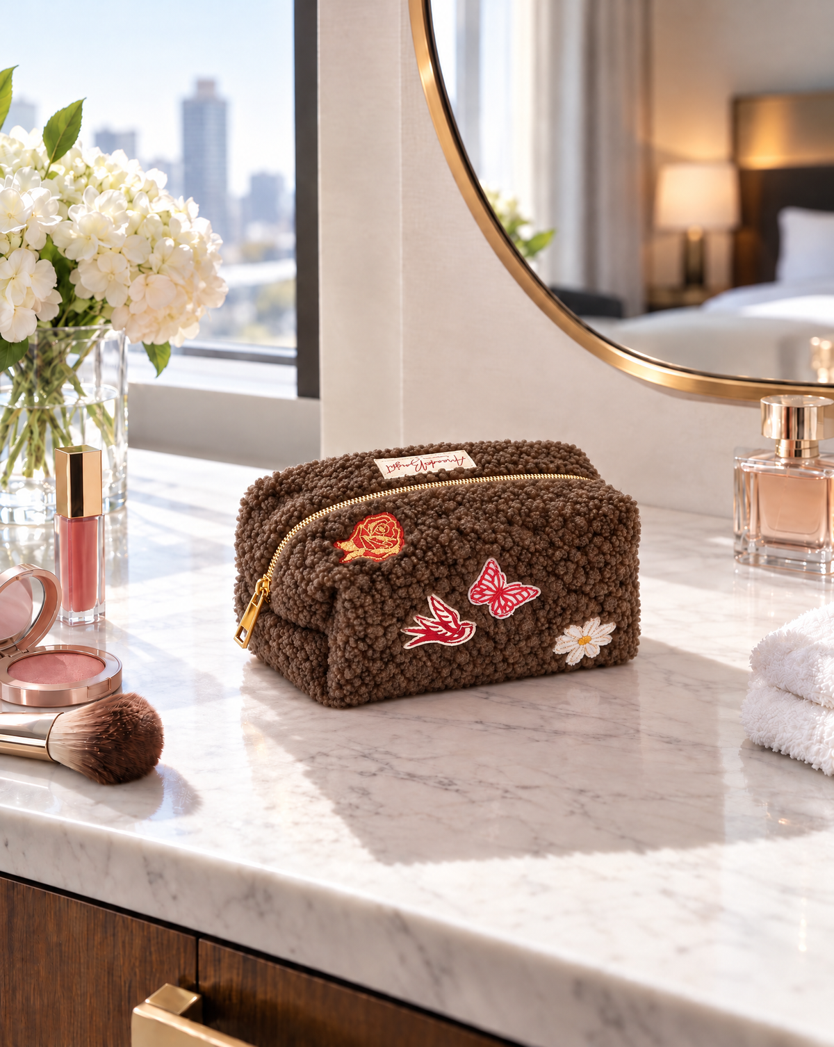 Sherpa Makeup Bags