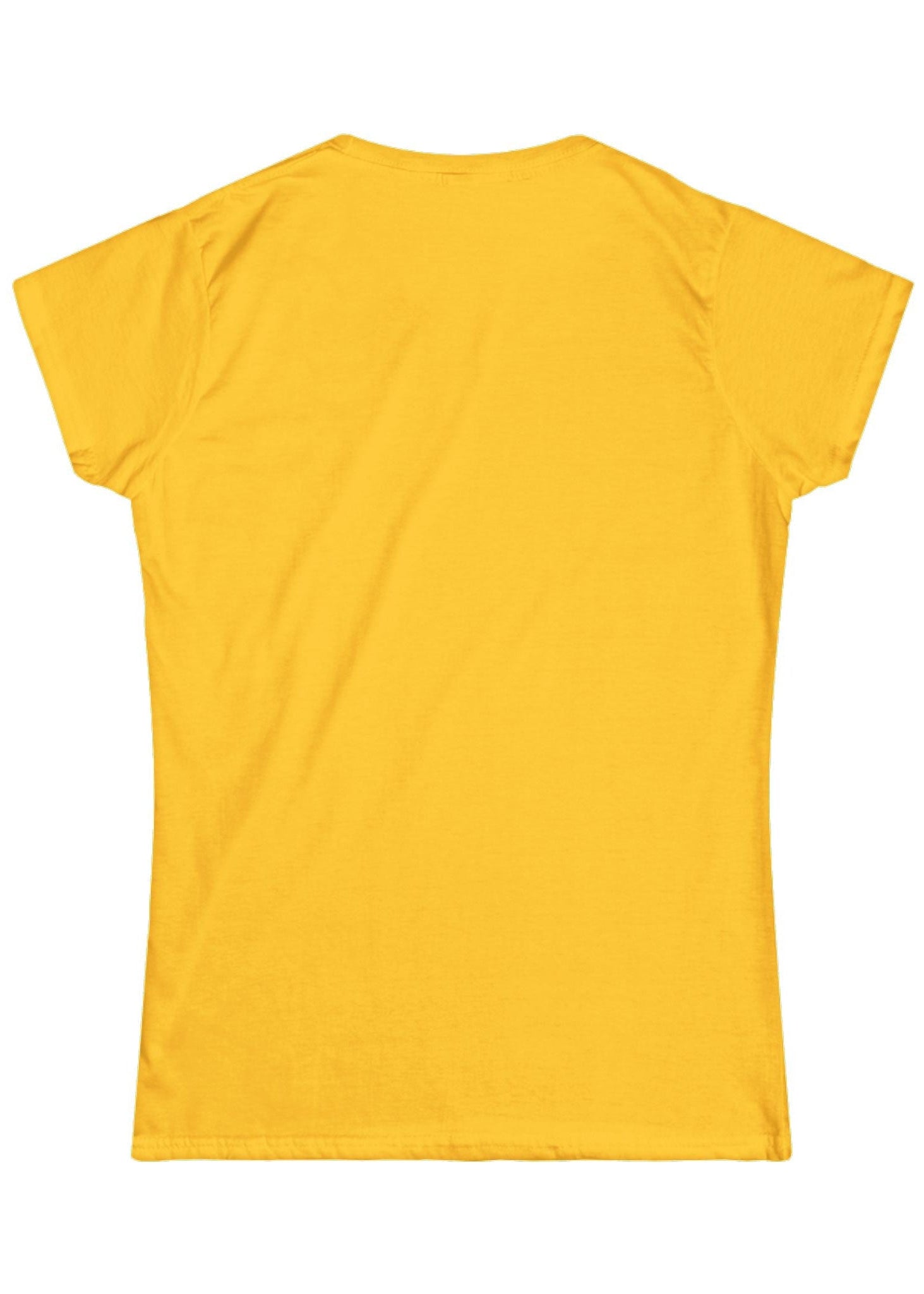 yellow t-shirt women's soft style tee