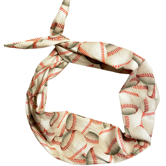Amanda Bright Designs Baseball Print Headband