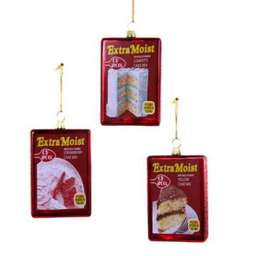 Betty Crocker Extra Moist Cake Mix Ornament