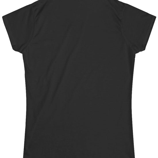 Black Tee Back Women's Softstyle tee