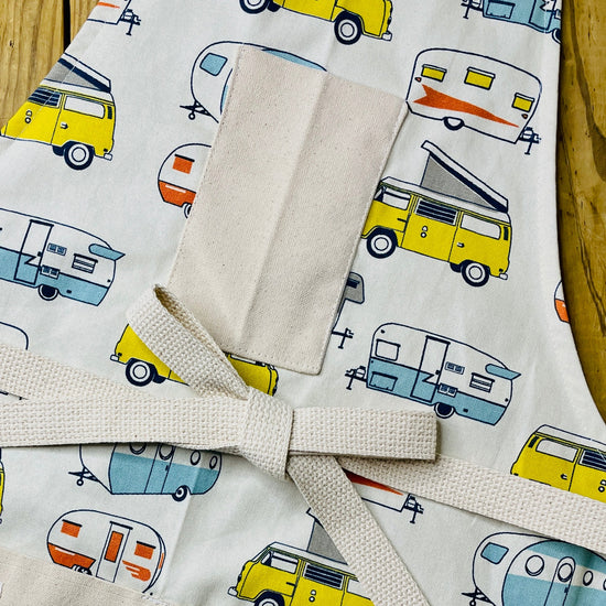 Amanda Bright Designs RV camper Route 66 mid-century mod Kitch apron