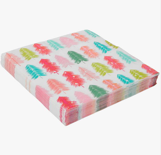 Merry & Bright Festive Trees Luncheon Napkins