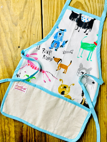 Children's Sherbert Dogs Apron