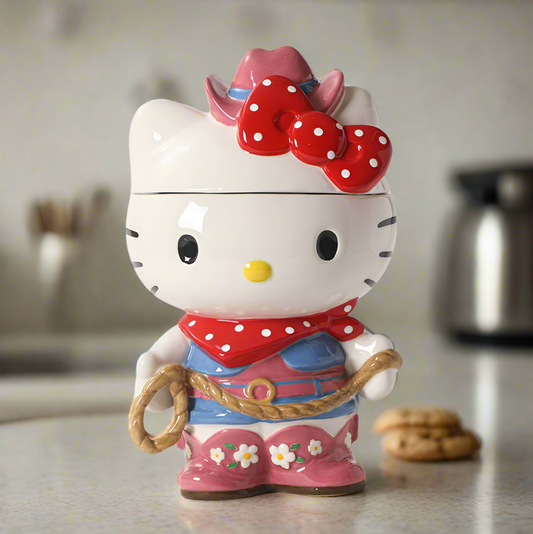 Hello Kitty Cowgirl Cookie Jar