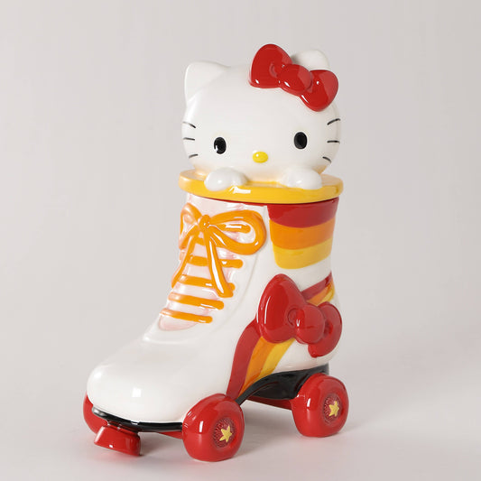 Hello Kitty Roller Derby Cookie Jar