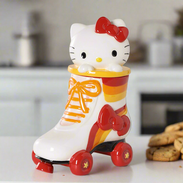 Hello Kitty Roller Derby Cookie Jar