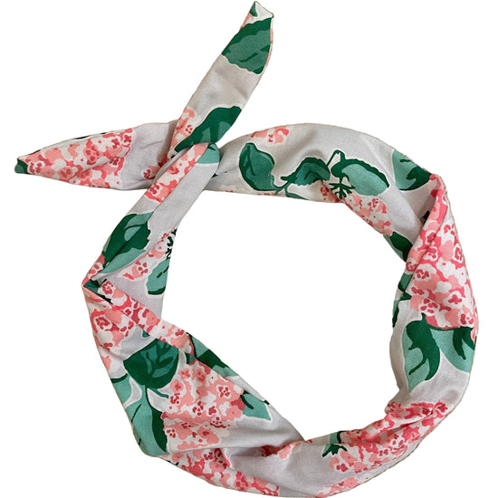 Amanda Bright Designs Original Tie Hydrangea Blooms Floral Headband for women
