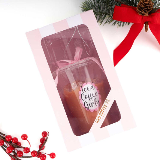 Iced Coffee Boxed Glass Ornament
