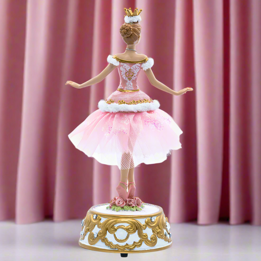Pink Ballerina Music Box by Kurt Adler