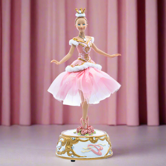 Pink Ballerina Music Box by Kurt Adler