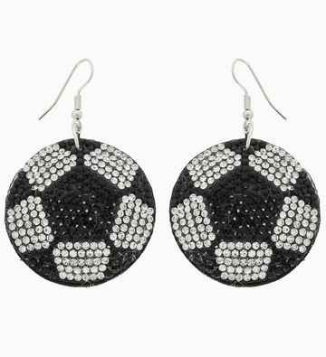 Soccer Earrings