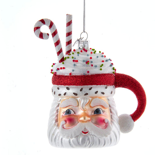 Noble Gems™ Santa Cocoa Mug Ornament