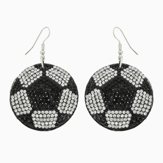 Soccer Earrings