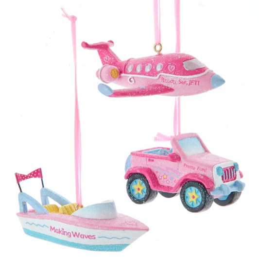 Sugared Pink Vehicles, Asstd.