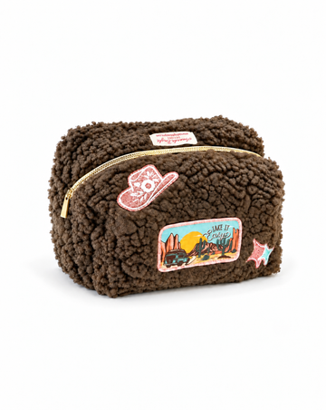 Sherpa Makeup Bag - Take It Easy