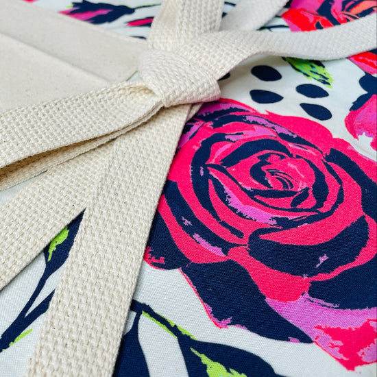 Amanda bright Designs texas roses fabric and strings