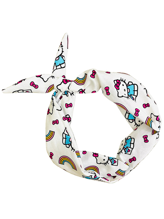 Amanda Bright Designs rainbows kitty colorful toy headband