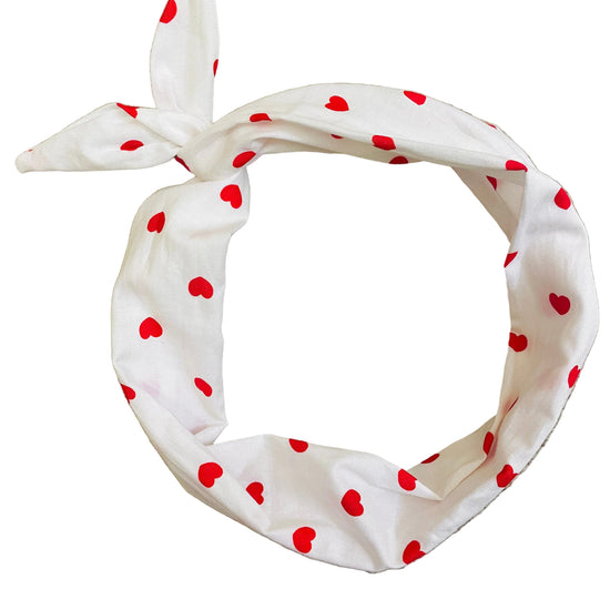 Amanda Bright Designs red hearts headband valentines