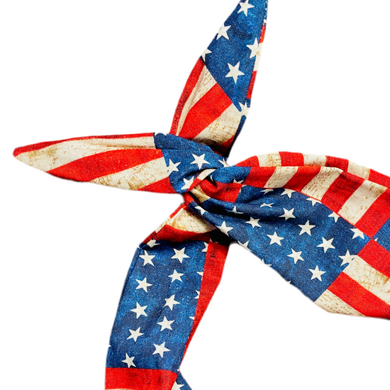 Amanda Bright Designs old glory American flag headband