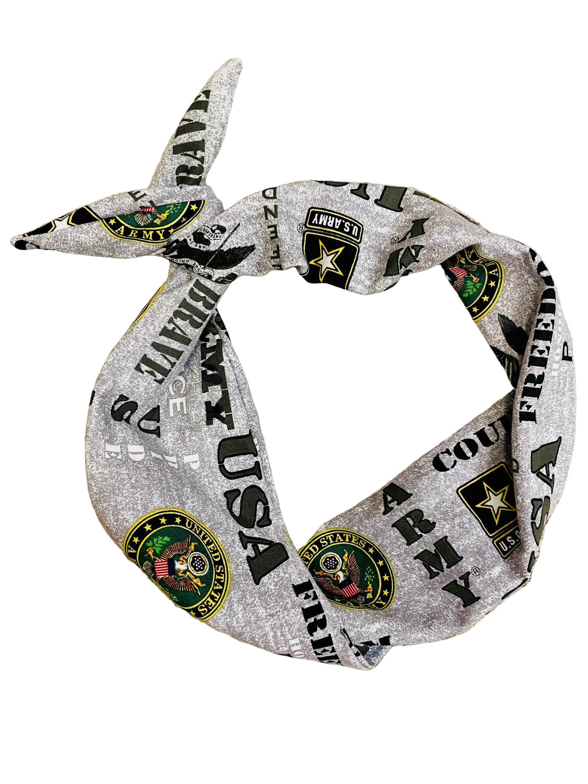 Amanda Bright Designs US Military themed headband