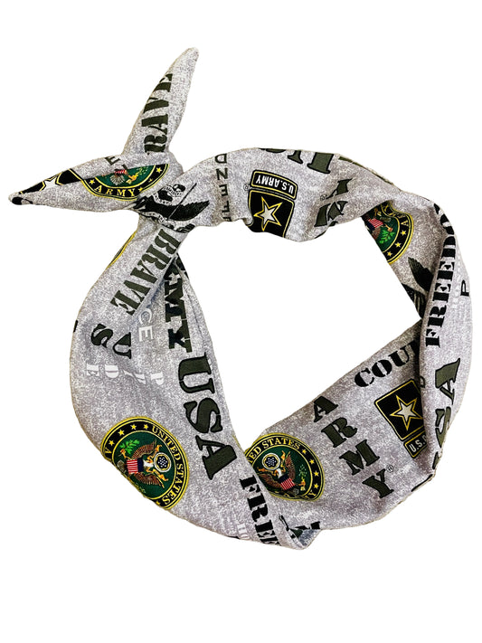 Amanda Bright Designs US Military themed headband