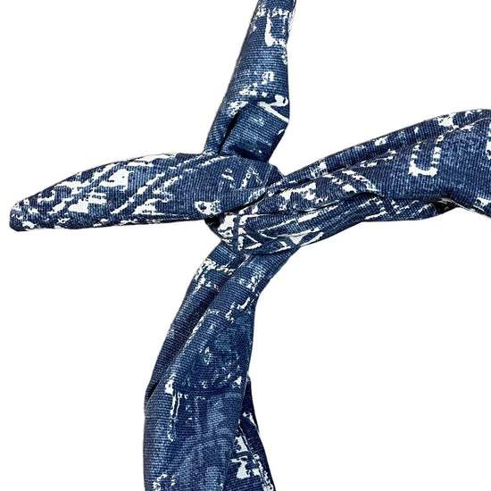 Amanda Bright Designs Sioux print southwestern style denim headband