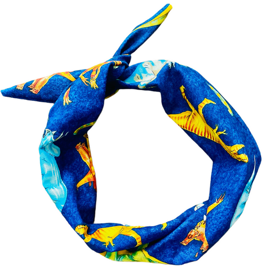 Amanda Bright Designs The Original Tie Headband Dinosaur