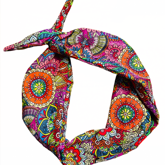 Amanda Bright Designs Original Tie Headband Hippie