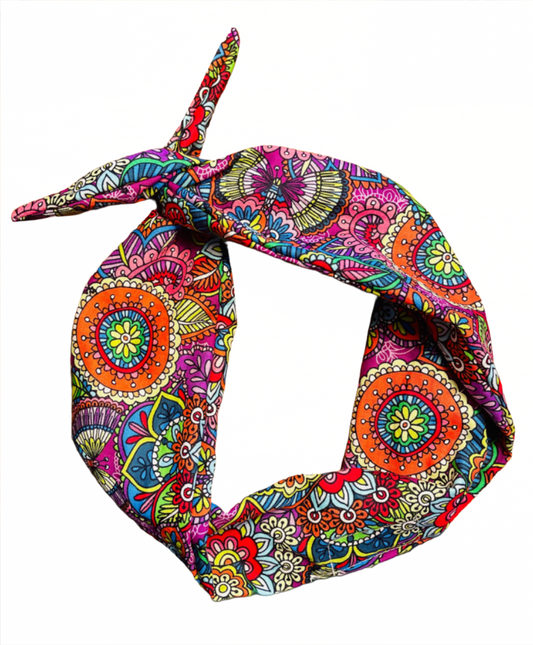 Amanda Bright Designs Original Tie Headband Hippie