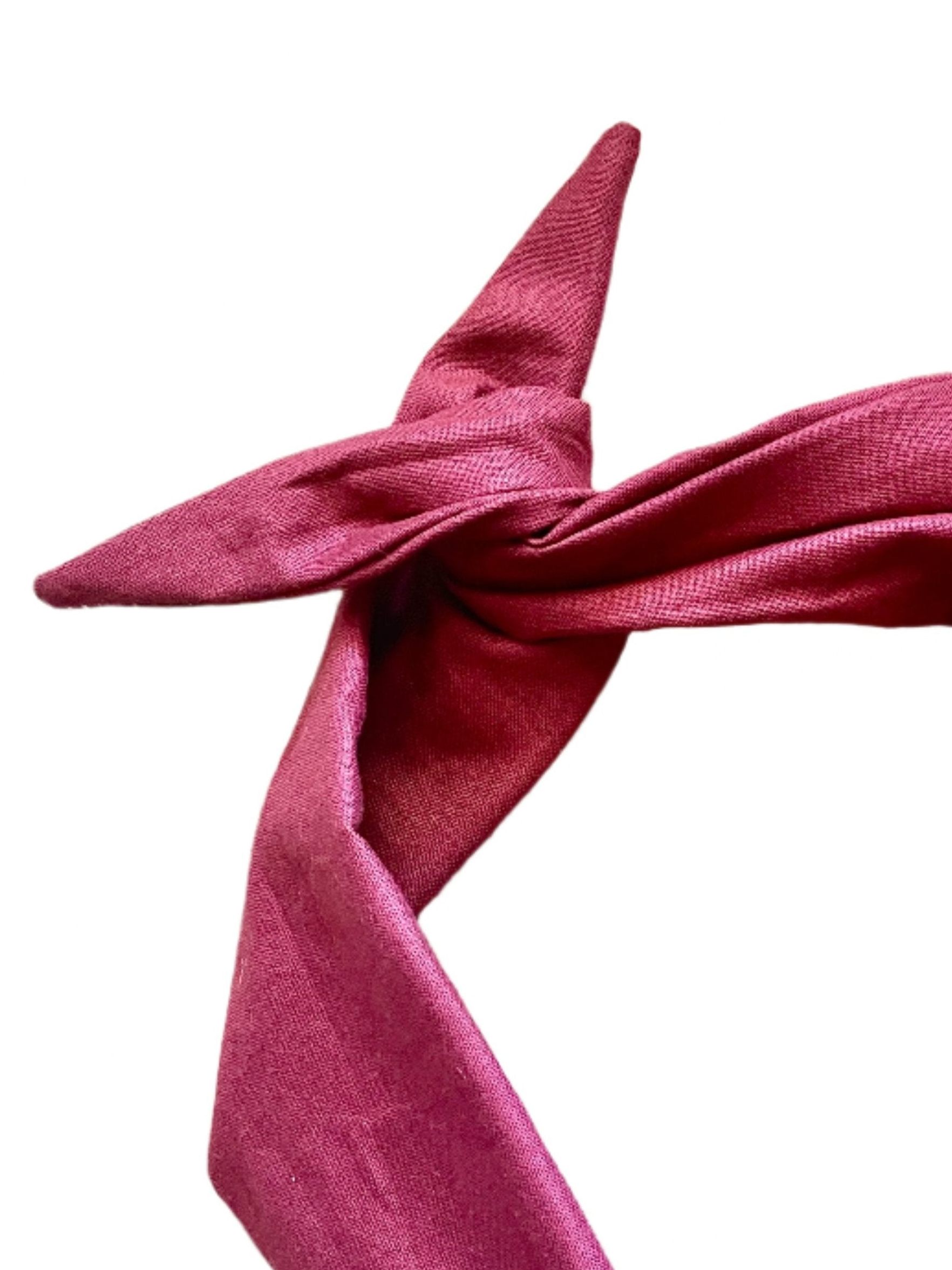 amanda bright designs aggie maroon moldable bendable headband magenta purple