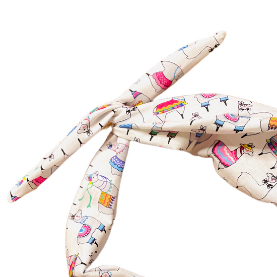 AManda Bright Designs party llama mexican headband birthday