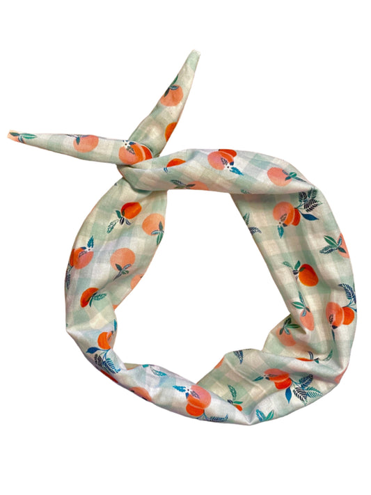 Amanda Bright Designs Original Tie Headband Peachy