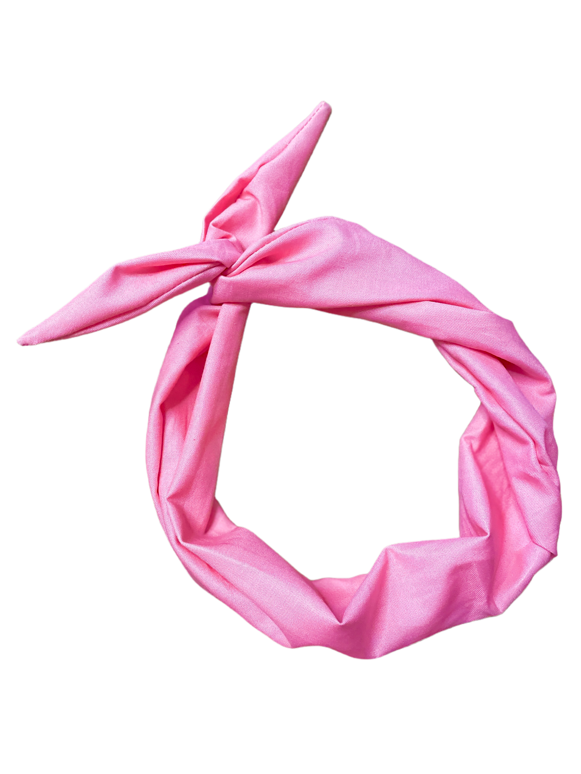 Amanda Bright Designs The Original Tie Headband Pink