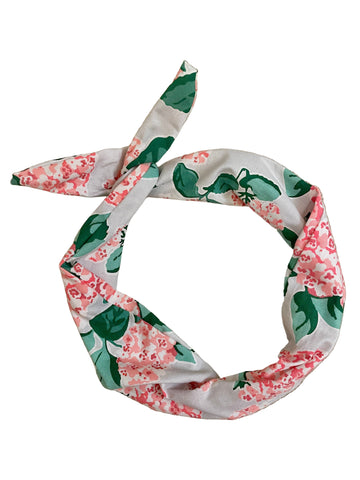 Amanda Bright Designs Pink Hydrangea Blooms Floral Headband for women