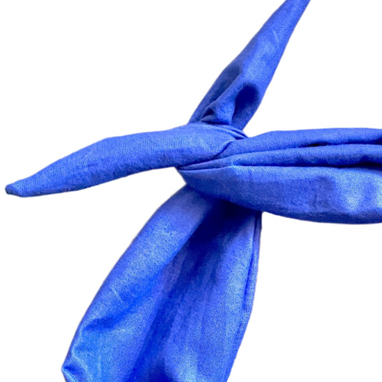 amanda bright designs moldable bendable TCU LSU purple headband for game day