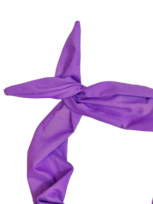 Amanda Bright Designs purple Halloween headband 