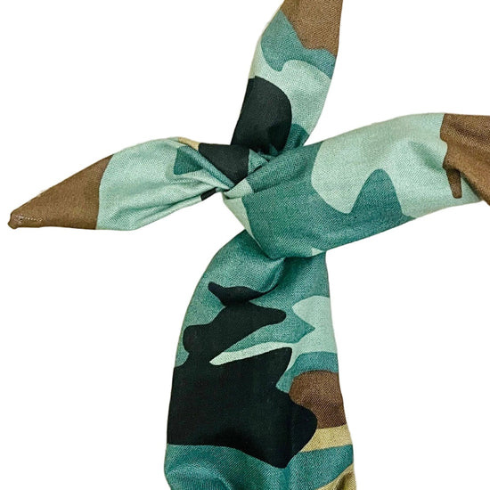 Amanda Bright Designs camouflage headband in woodland