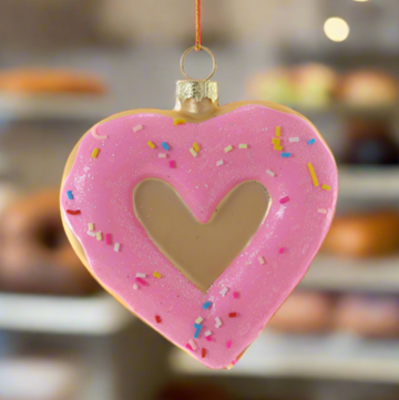 I Heart Donuts Ornament