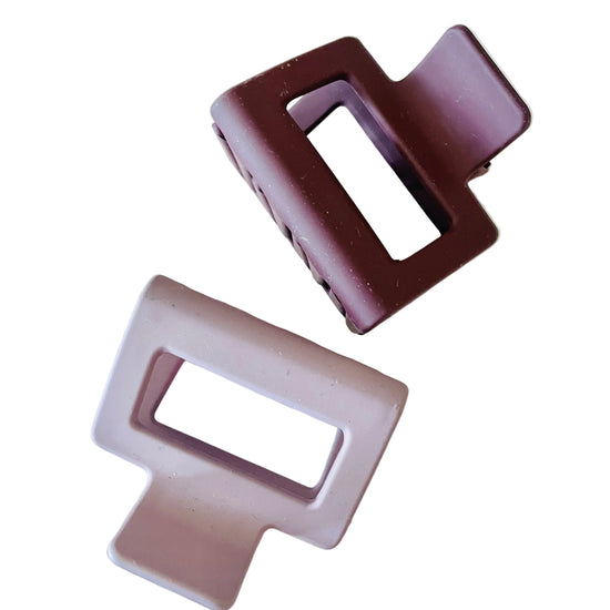 Amanda Bright Designs solid matte hair clips