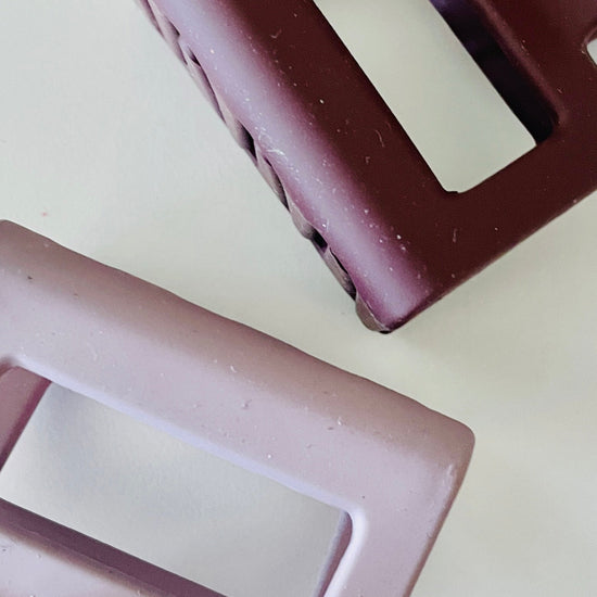 Amanda Bright Designs solid matte hair clips