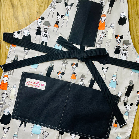 zombie apocalypse undead apron Amanda Bright Designs Couture Collection 