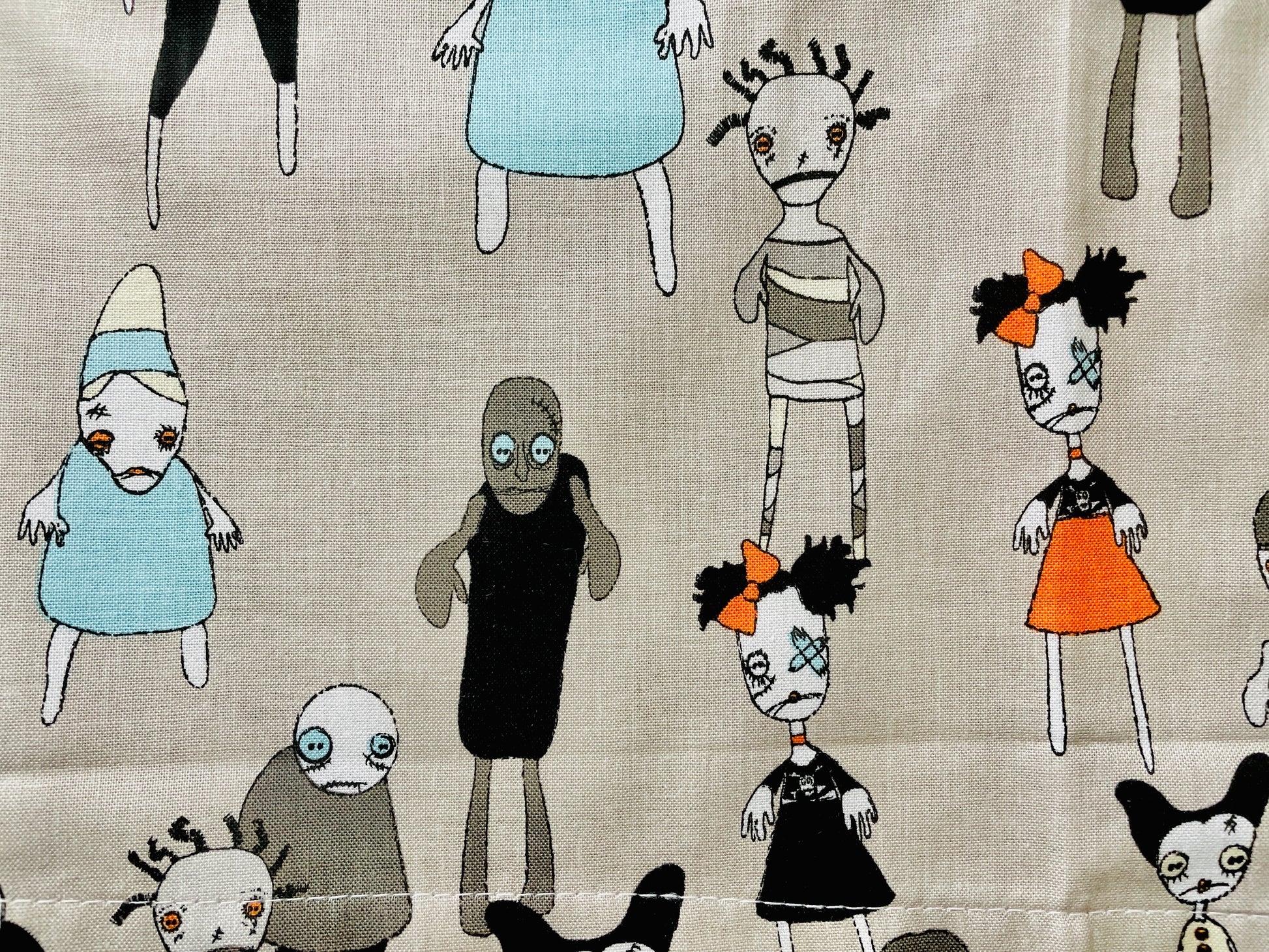 zombie apocalypse undead apron Amanda Bright Designs Couture Collection 