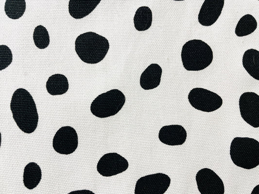 Amanda Bright Designs Darcy Retro Designer Apron Dalmatian Animal Print Midcentury Paris Fashion Pattern Fabric